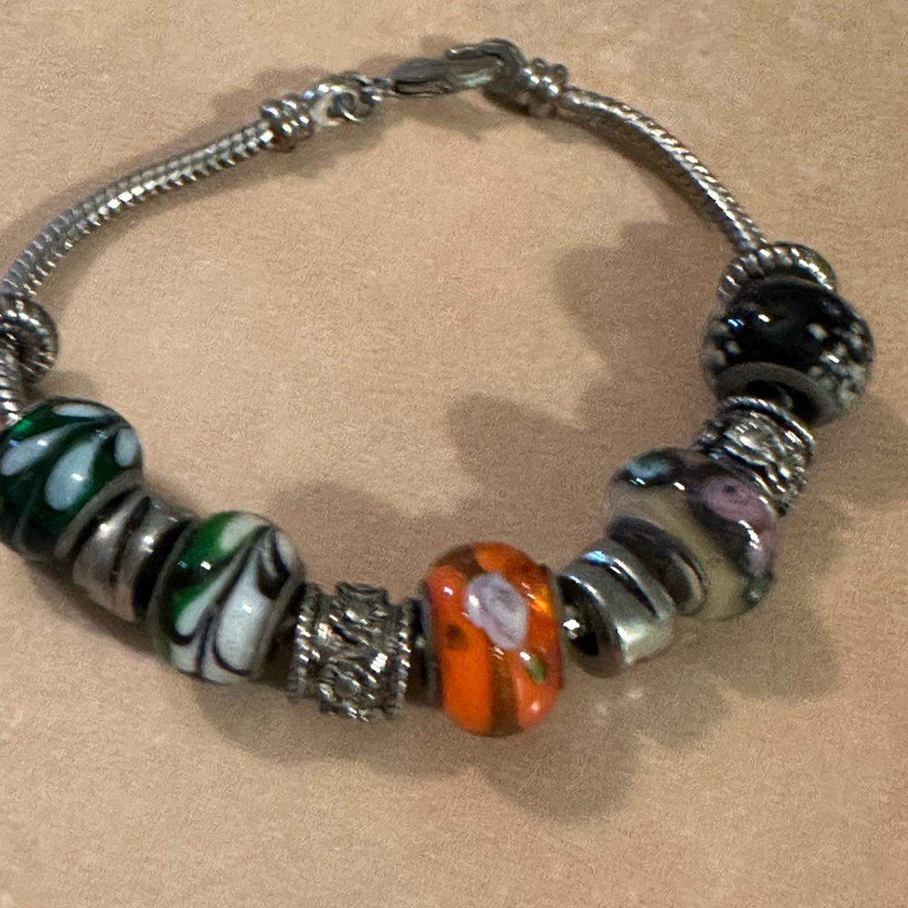 Faux Pandora Bracelet